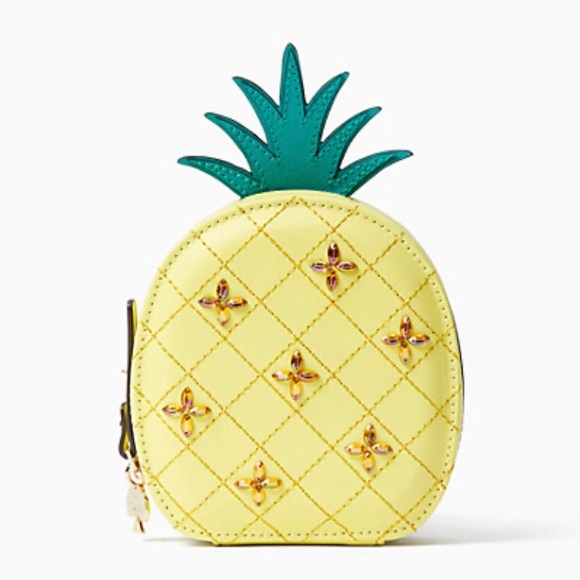 kate spade pineapple purse